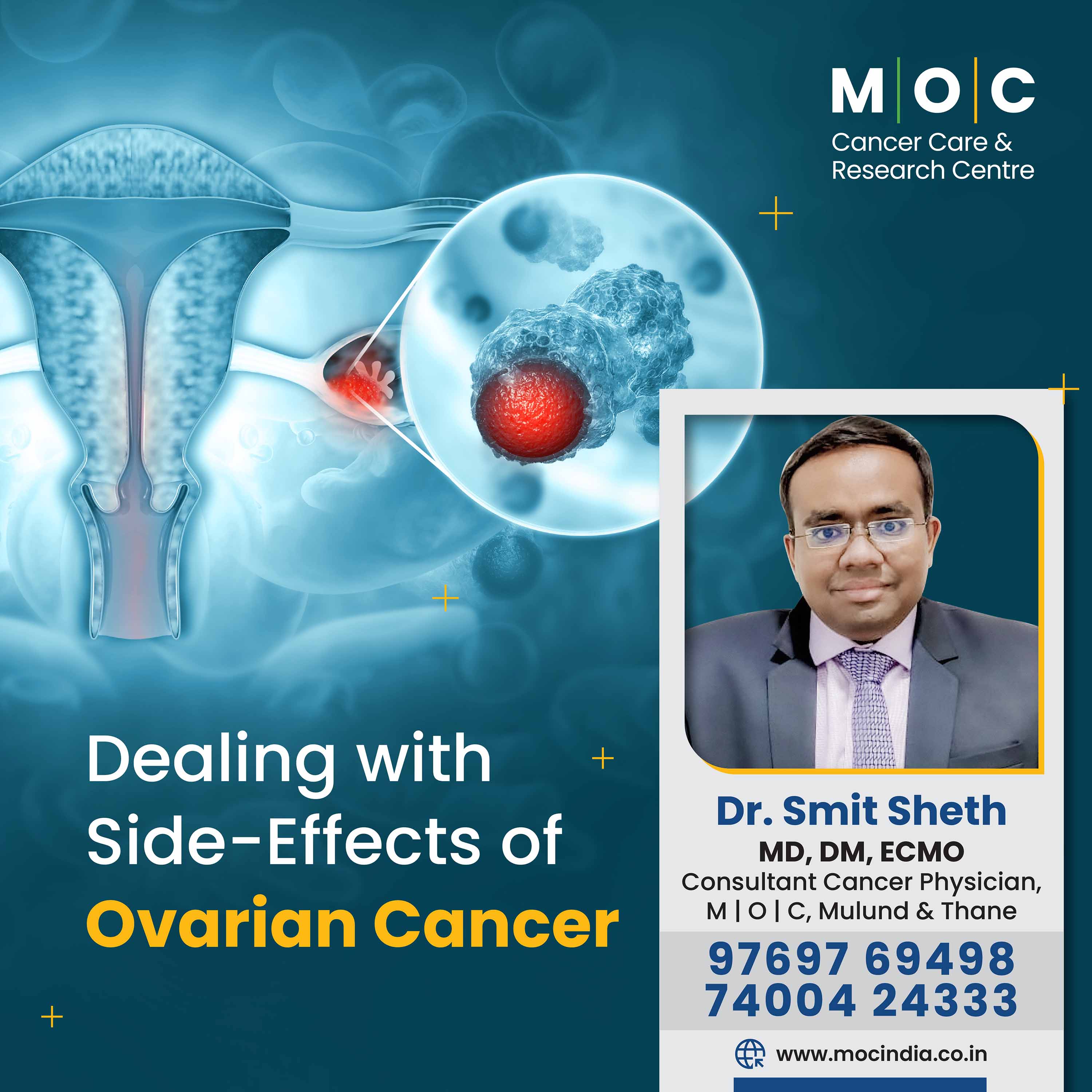 Dealing with Side - Effects of Ovarian Cancer.